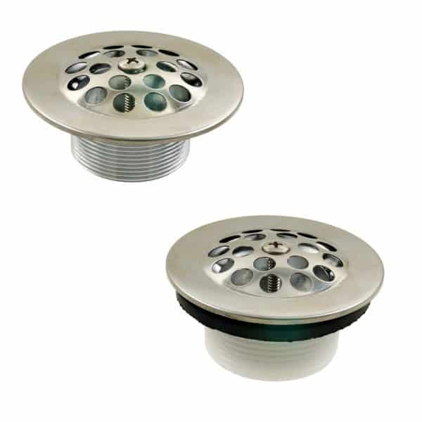 Bath Tub Duo Thread Shoe Drain Sets with Lever and Plate