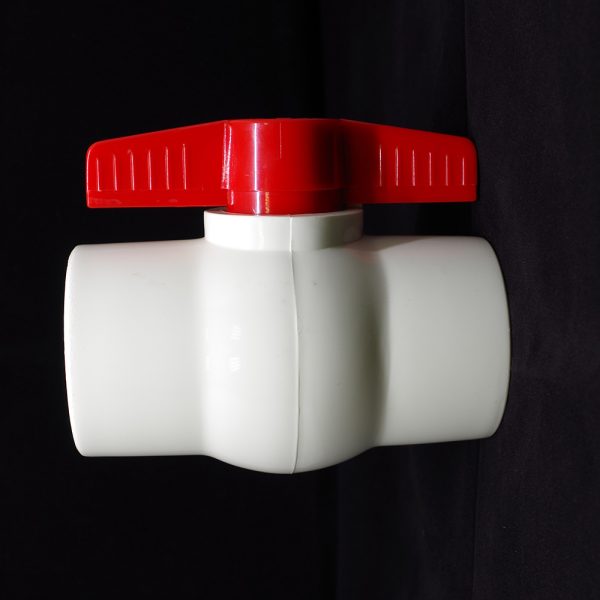 Plastic PVC 2" Ball Valve, T-Handle Valve, Shut-off Valve for Irrigation and Water Supply