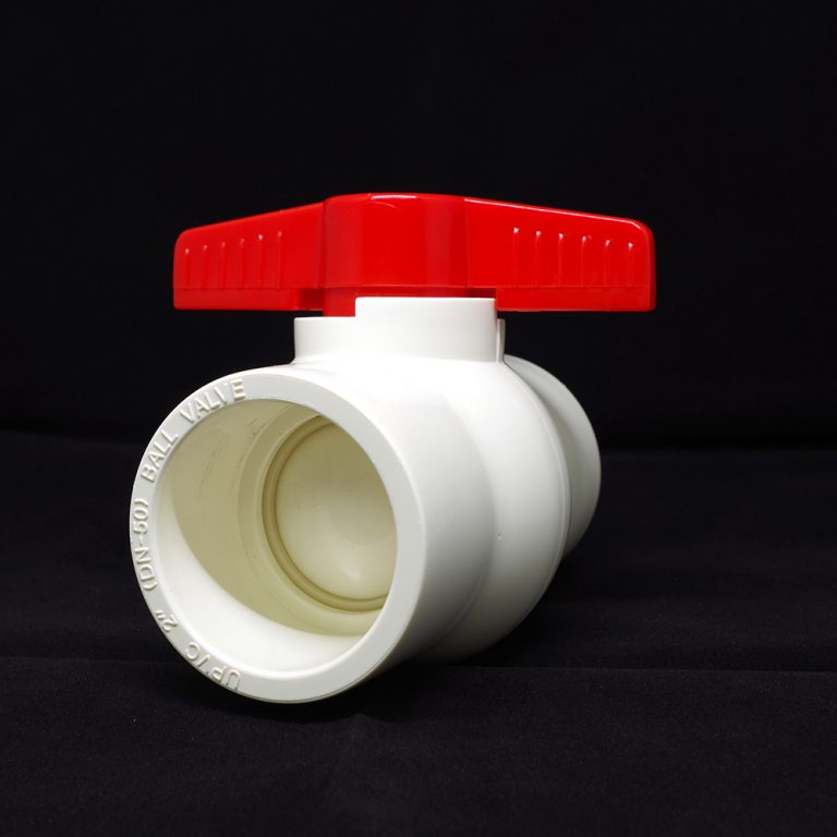 Plastic PVC 2″ Ball Valve, T-Handle Valve, Shut-off Valve for